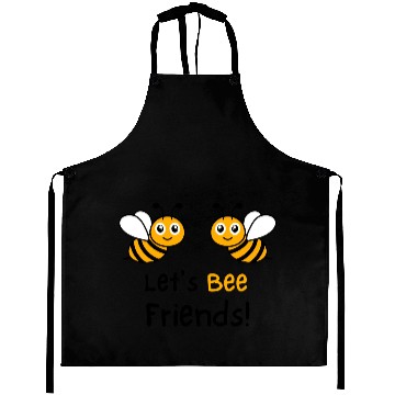 Discover Bee Lovers Honey Bee Aprons, Let's Bee Friends
