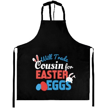 Discover Will Trade Cousin Happy Easter Bunny Ears Eggs Hun Aprons