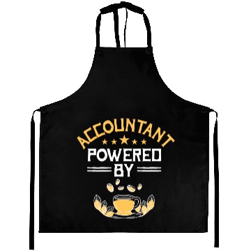 Discover Coffee Drinker Caffeine CPA Accounting Accountant Aprons