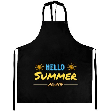 Discover Hello Summer again . Summer design . Aprons