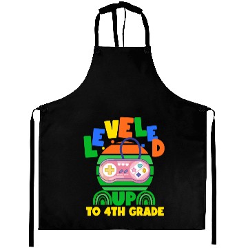 Discover Level up to 4th grade, back to school Aprons