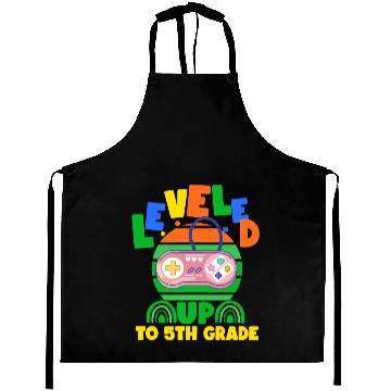 Discover Level up to 5th grade, back to school Aprons