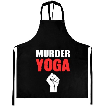 Discover Murder Yoga Yoga Coach Gift Aprons