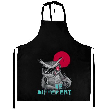 Discover Be different owl - unique & special Aprons