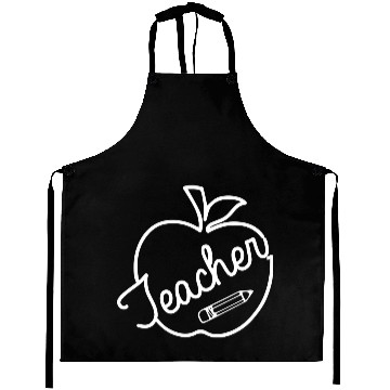 Discover Teacher Apple Aprons