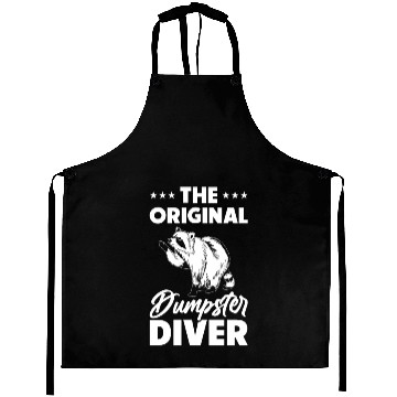 Discover Raccoon Lover Trash Picking Dumpster Diving Trash Aprons