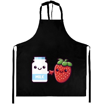 Discover Strawberry Milkshake | Wild Strawberry Aprons