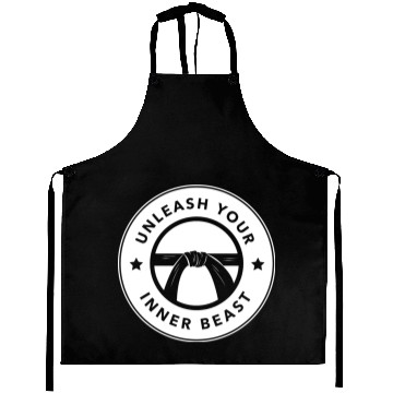 Discover Martial Arts Unleash your inner beast Aprons