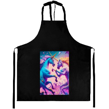 Discover Unicorns in candyland Aprons