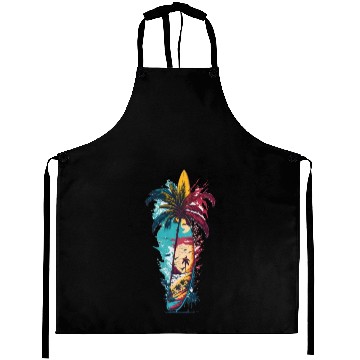 Discover Surfing board summer waves Aprons