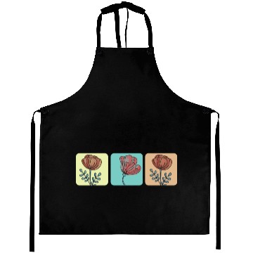 Discover Tulips flower rose Aprons