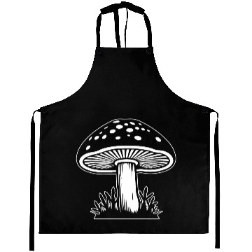 Discover Mushroom Picker Fungi Forest Aprons
