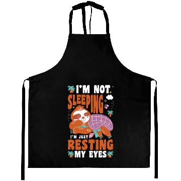 Discover Sleeping Late Risers Morning Grouch Rest Aprons