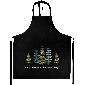 Discover The Forest is calling Nature Lovers Aprons