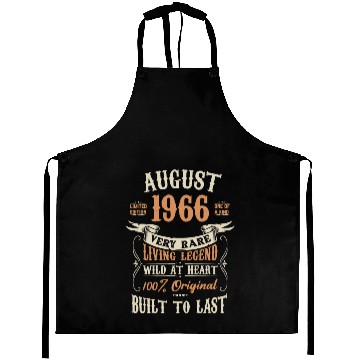 Discover August 1966 Birthday Surprise Aprons