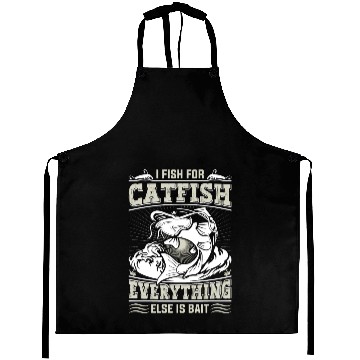 Discover I fishing for Catfish everything else is Bait Aprons
