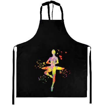 Discover Ballet Dancer Colorsplash Ballerina Aprons