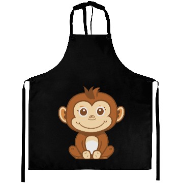 Discover Sweet baby Monkey Aprons
