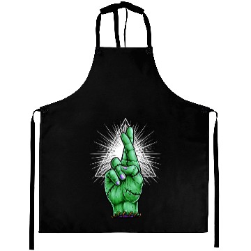 Discover Zombie Fingers Crossed Aprons