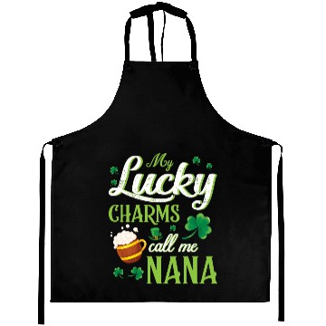 Discover Saint Patrick Beer Shamrocks My Lucky Charms Call Aprons