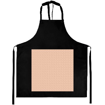 Discover Orange White Dots Pattern Aprons