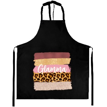 Discover Glamma Glam Ma Nana Leopard Aprons