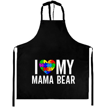 Discover I Love My Mama Bear Aprons