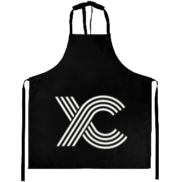 Discover Cross Country Running XC Lines Retro Retro Minimal Aprons