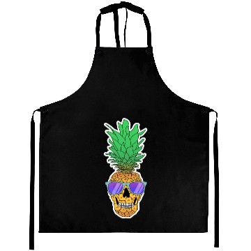 Discover Pineapple Skull Aprons