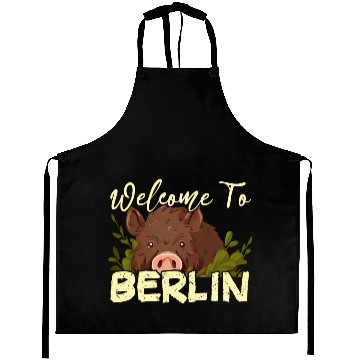 Discover Welcome to Berlin Wild Boar Aprons