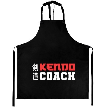 Discover Kendo Coach Martial Arts Coach Gift Aprons