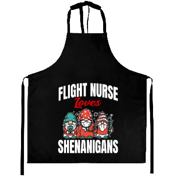 Discover Flight Nurse St. Patrick's Day Costume Aprons
