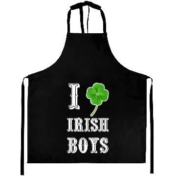 Discover Shiny Saint Patrick s Day Shamrock Rhinestone Aprons