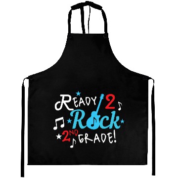 Discover Ready To Rock 2nd Grade Guitar Theme Boy Aprons
