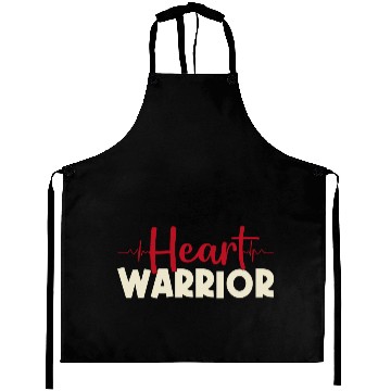 Discover Heart Warrior Aprons-Heart Surgery Gift-Survivor