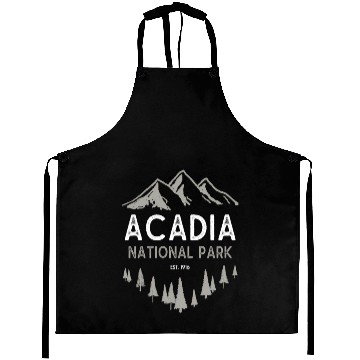 Discover Acadia National Park Est 1916 Maine Aprons