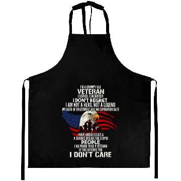 Discover Vietnam Veteran Aprons