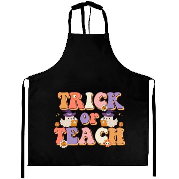 Discover Trick Or Teach Halloween Teachers Aprons