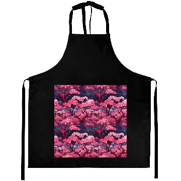 Discover Anime Euphoria: Fantasy Cherry Blossom Dreamscape Aprons