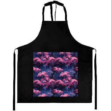 Discover Anime Euphoria: Fantasy Cherry Blossom Dreamscape Aprons