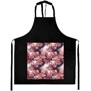 Discover Anime Euphoria: Fantasy Cherry Blossom Dreamscape Aprons