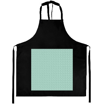 Discover Teal White Dots Pattern Aprons