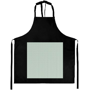 Discover Retro Teal Chevron Pattern Aprons