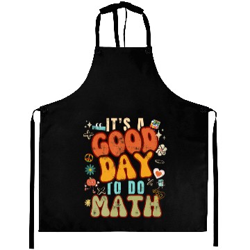 Discover Back To School It's A Good Day To Do Math for Math Aprons