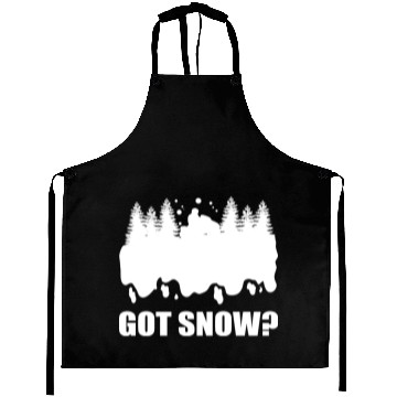 Discover Got Snow? Winter Lover Gift Aprons