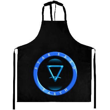 Discover "Star Seed Earth" light or dark T Aprons