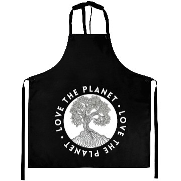 Discover Tree: detailed, relaxing, & positive Aprons