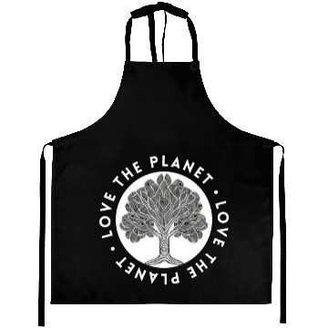 Discover Tree: detailed, relaxing, & positive Aprons
