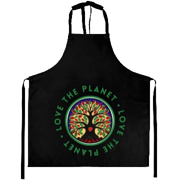 Discover Tree: detailed, relaxing, & positive Aprons