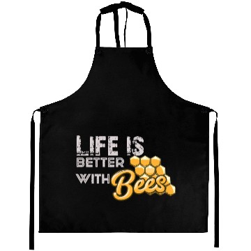 Discover Life is better with bees Aprons
